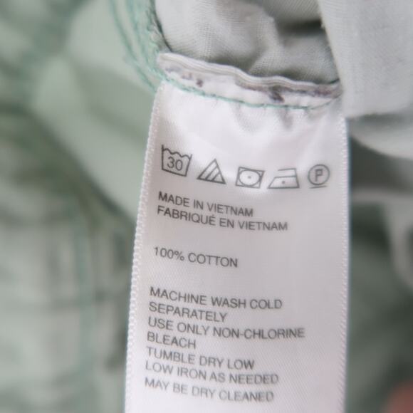 Urban Outfitters light green double knee denim jeans 26 - Picture 5 of 5